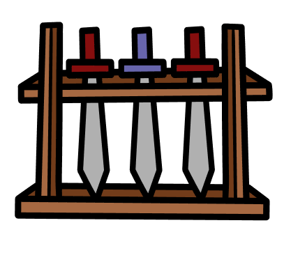 Sword Rack